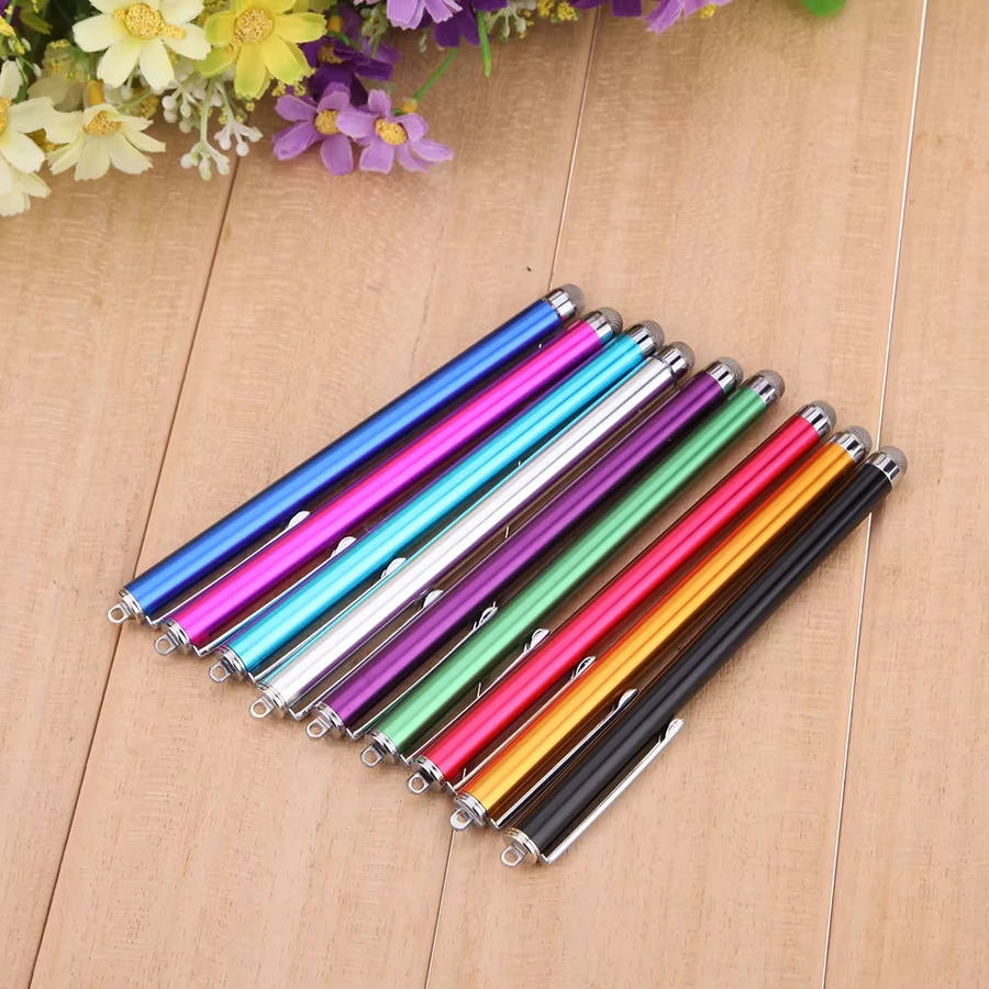 VAKIND Kapazitiver Touchscreen-Stift mit Metallgitter und Mikrofaser-Spitze für iPhone, Samsung und Tablet in Multicolor - Bild 3