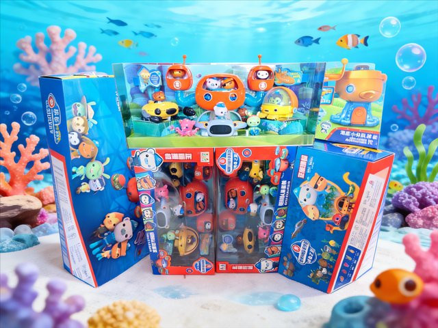 Rohde Octonauts Barnacles Kwazi Actionfigur, Modellpuppe, ab 3 Jahren - Bild 1