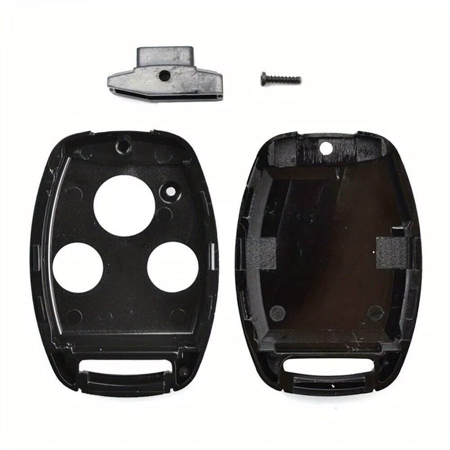 Auto Remote Key Case Shell für Honda Civic CRV Pilot, 3 Tasten, Schwarz - Bild 3
