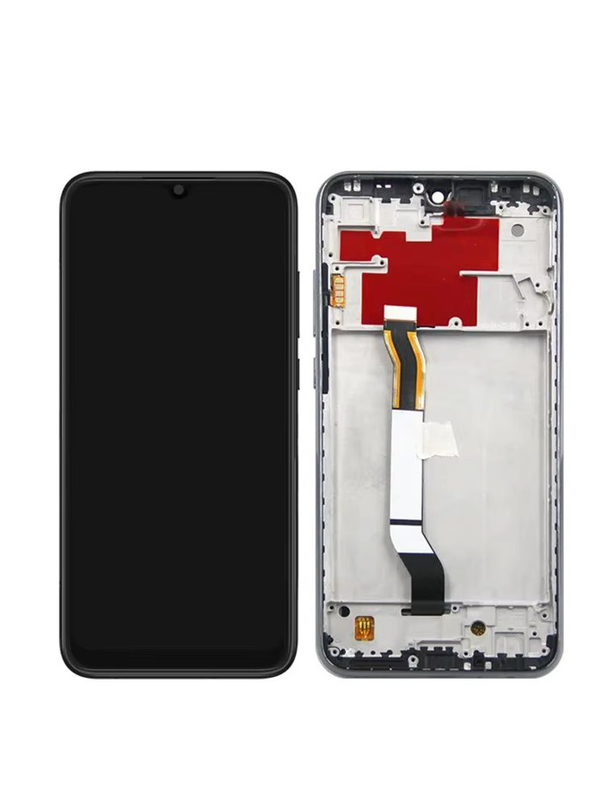 Xiaomi Redmi Note 8T Ersatz Display mit Touchscreen Digitizer Montage Panel in Schwarz, 6,3 Zoll IPS LCD - Bild 6