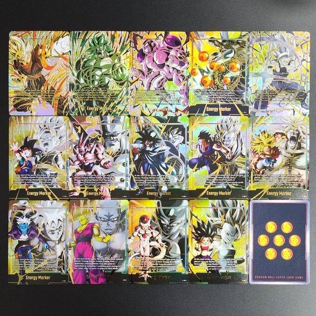 Bandai Dragon Ball Fusion World Energy Markers, Gold, English, Card Toy - Bild 1