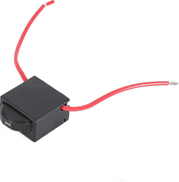 6er-Set Geschwindigkeitssteuerschalter für Elektro-Winkelschleifer, 220 V-250 V, Farbe: Schwarz - Bild 1