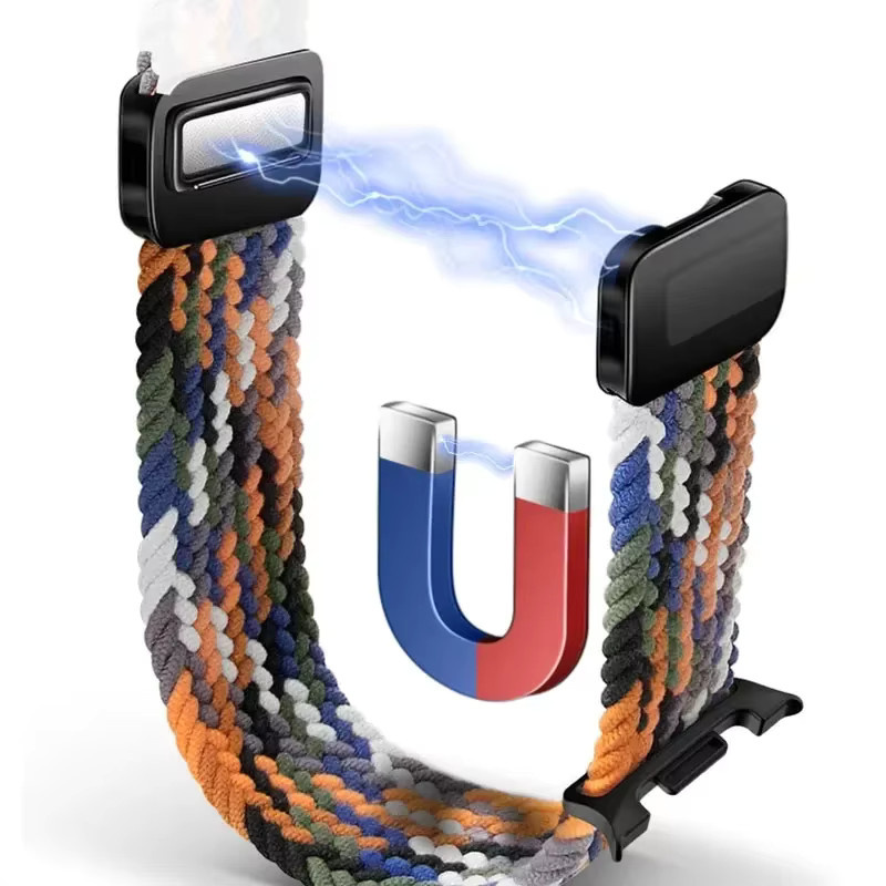 OAKCHARM Uhrenarmband Nylon, Bunt, Unisex, Samsung Galaxy Watch 8 - Bild 4