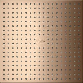 Hansgrohe Axor Kopfbrause Rain in Gold, quadratisch, B/B/H: 30 x 30 x 3 cm - Bild 1