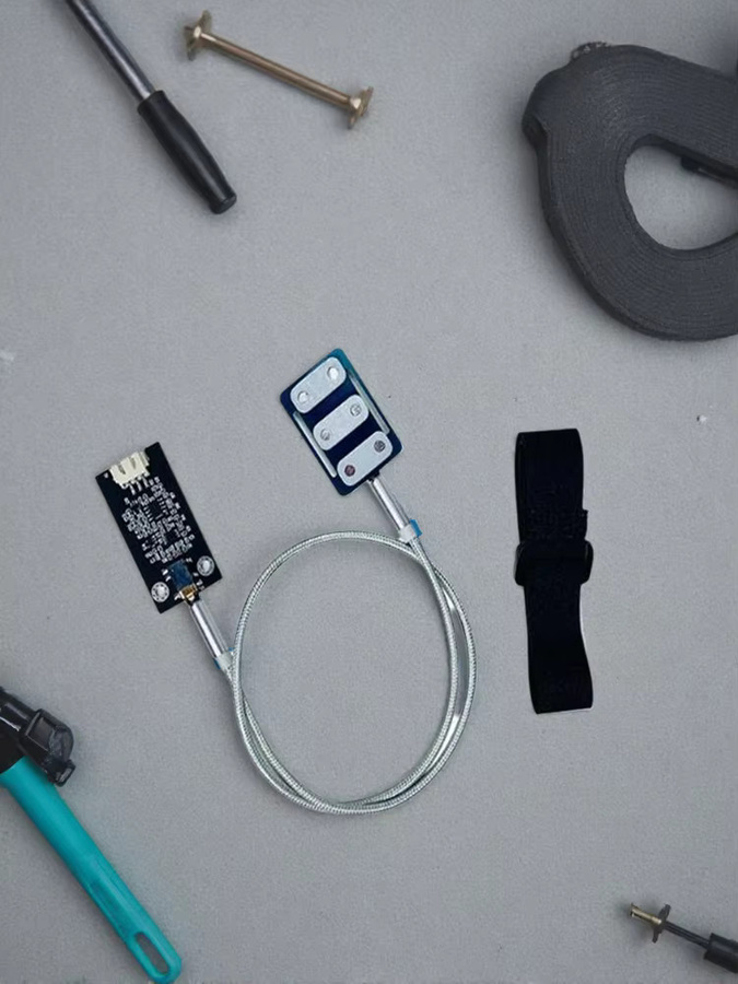 EMDSXGO Trockenelektroden-Muskel-Elektrosensor EMG Einkanal-Analogsignal-Erfassungsmodul Intelligentes Tragbares Open-Source-Kit - Bild 3