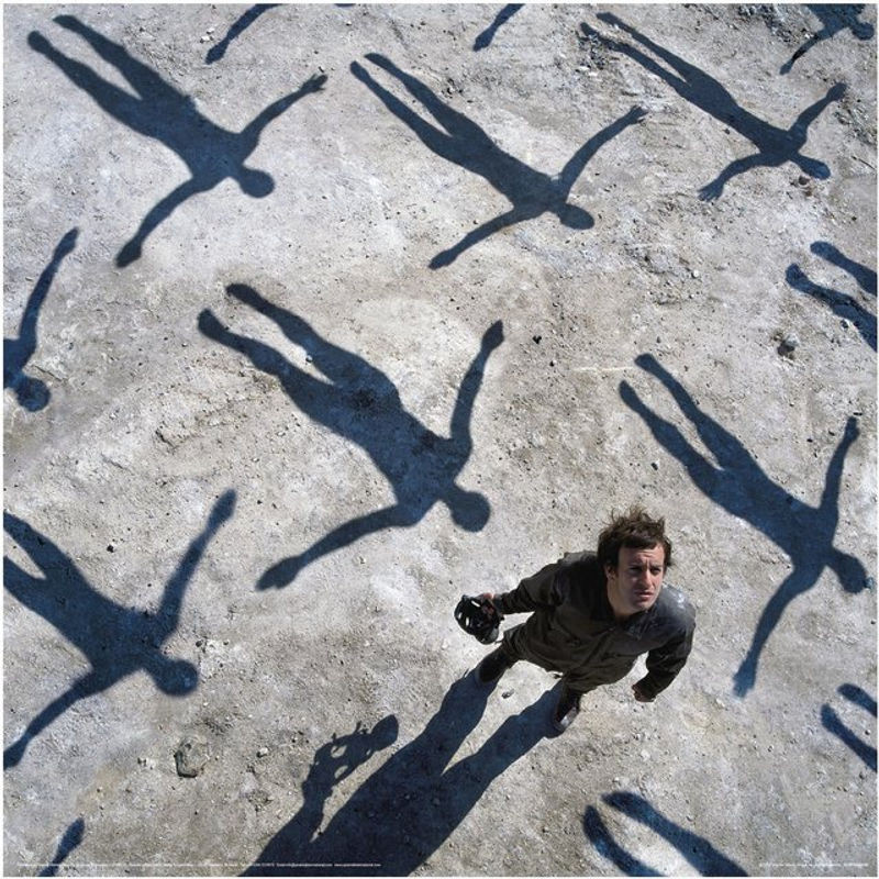 Muse Absolution Druck auf Papier in Schwarz und Mehrfarbig, quadratisch, 30,5 x 30,5 cm - Bild 1