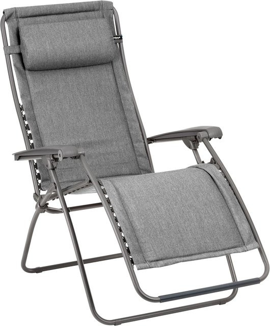 Lafuma Relaxsessel Light Comfort Ombre in Titane mit verstellbarer Kopfstütze und Armlehnen - Bild 1