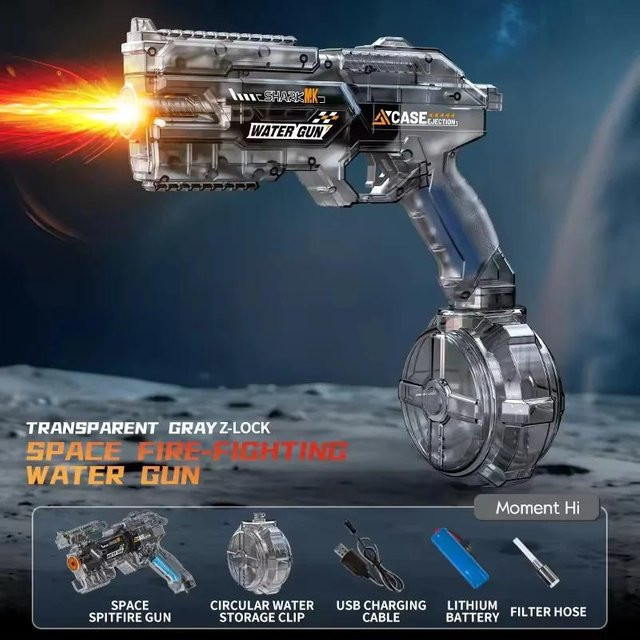 Linyi toy Wasser Waffe, Elektrisch, LED, ab 14 Jahre - Bild 1