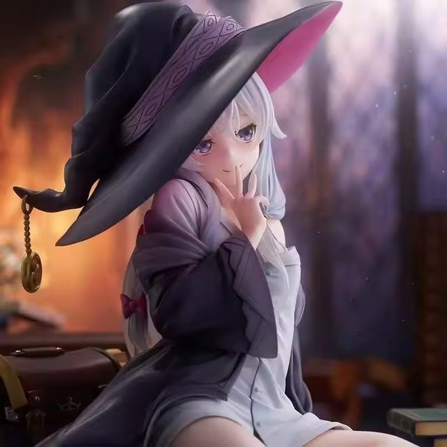 Bandai Wandering Witch: The Journey Of Elaina, Elaina-PVC-Actionfigur, 20 cm - Bild 1