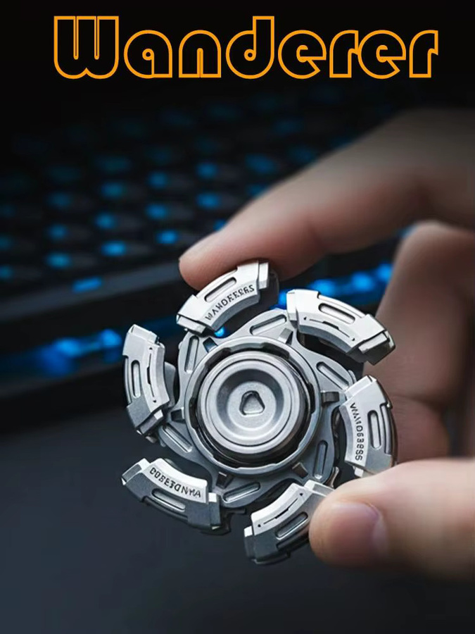 YIJOO Fidget Spinner, Leuchtend, Rüstungsdesign - Bild 5