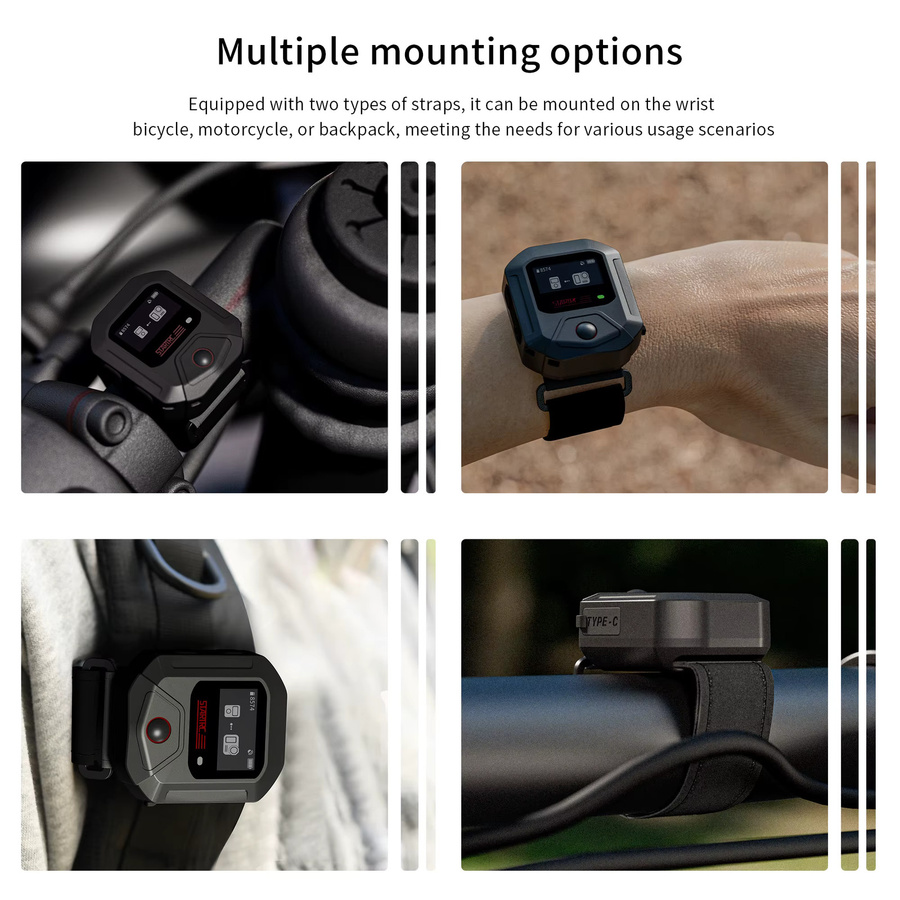 DJI Bluetooth GPS Fernbedienung für DJI Action 5 Pro, Action 6 und Action 4 Sportkameras, Schwarz - Bild 6