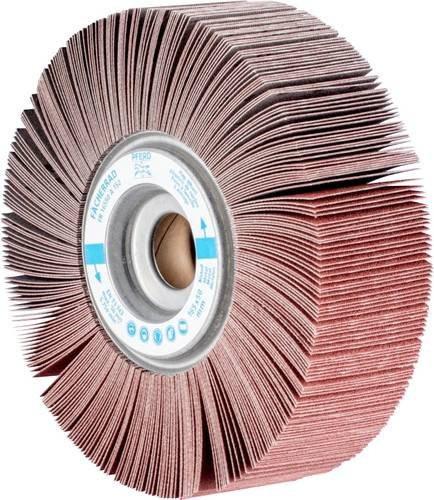 PFERD Lamellenschleifrad FR Durchmesser: 165 mm, Breite: 50 mm, Bohrung: 25,4 mm, Farbe: Braun - Bild 1