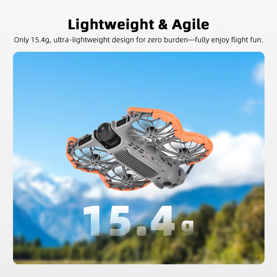 BRDRC Propellerschutz für DJI Neo 2 Drohne in Orange - Bild 4