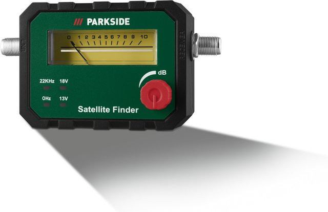 Parkside Satellitenfinder PSSFS 3 A2 in Grün mit akustischem Signal - Bild 1