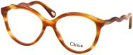 Chloé CH 0089O Korrektionsbrille Cat Eye, Kunststoff, braun, Damen - Bild 1