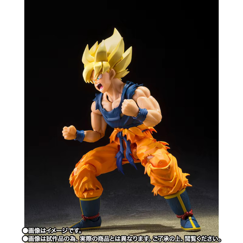 Bandai Dragon Ball S.H.Figuarts Der Wütende Krieger Son Goku Super Saiyajin, Actionfigur - Bild 2