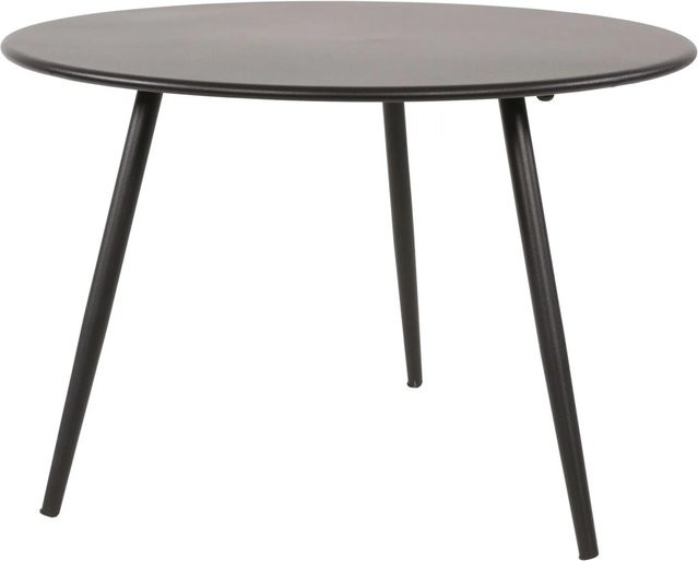 Lesli Gartentisch Rafael Rund aus Stahl in Schwarz Matt, Durchmesser: 45 cm - Bild 1