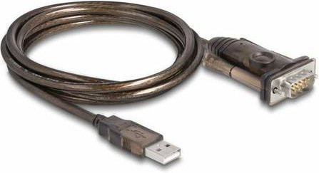 Delock USB 2.0 auf RS232 Adapter Schwarz 1,5 m - Bild 1