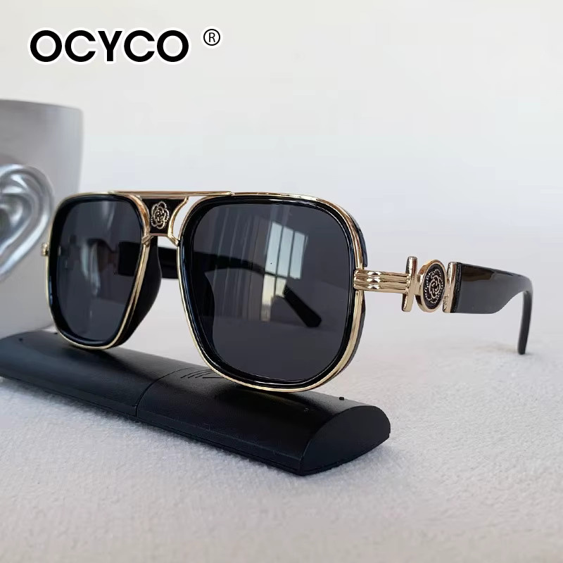 OCYCO Sonnenbrille, Metall, Vollrand, Square, Unisex - Bild 3