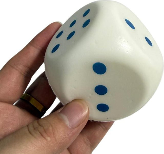 Großer Würfel Squishy Stressball, Fidget Toy, Schreibtisch Quetschspielzeug - Bild 1