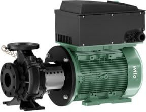 Wilo Trockenläufer-Energiespar-Einzelpumpe BL-E50/125-7,5/2-S1 in Green, DN65, DN50, 7.5kW - Bild 1