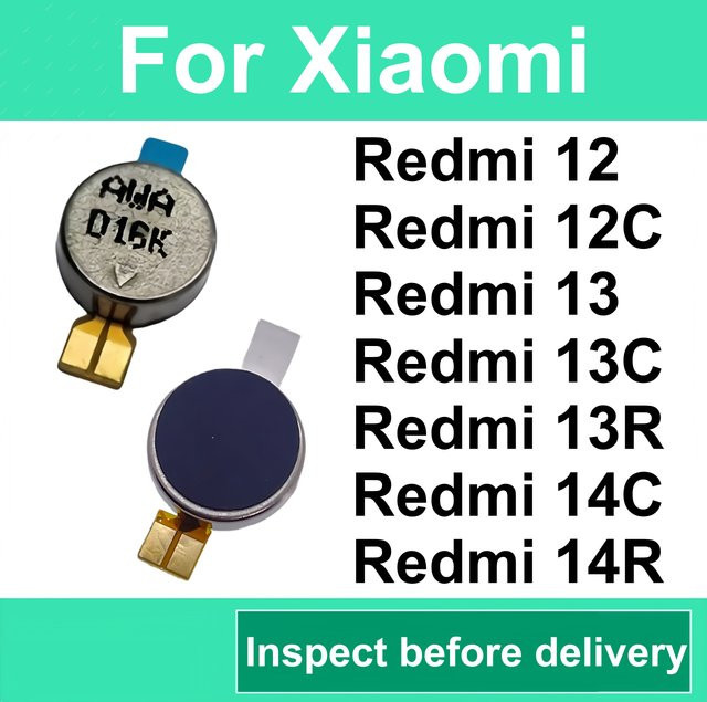 Xiaomi Vibrationsmotor-Flexkabel Ersatzteil für Redmi 12 13 13C 14C 13R 14R 4G 5G Reparaturkomponente - Bild 1