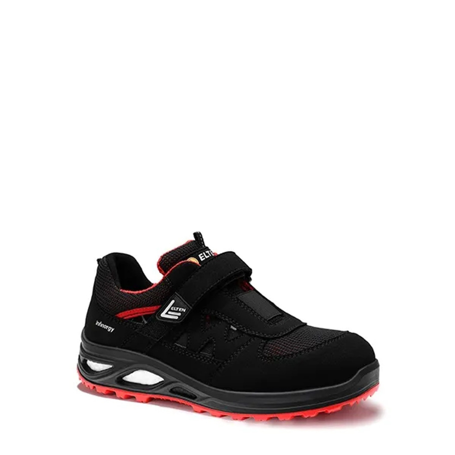 Elten Damen Sicherheitssandale Hannah XXL Black-Red S1P Gr. 40 - Bild 2