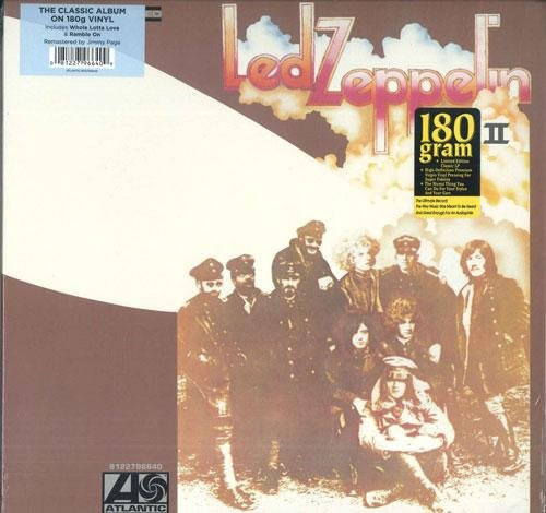 Led Zeppelin II LP Schallplatte LED Zeppelin Atlantic 180g Vinyl Rock Multicolor - Bild 1