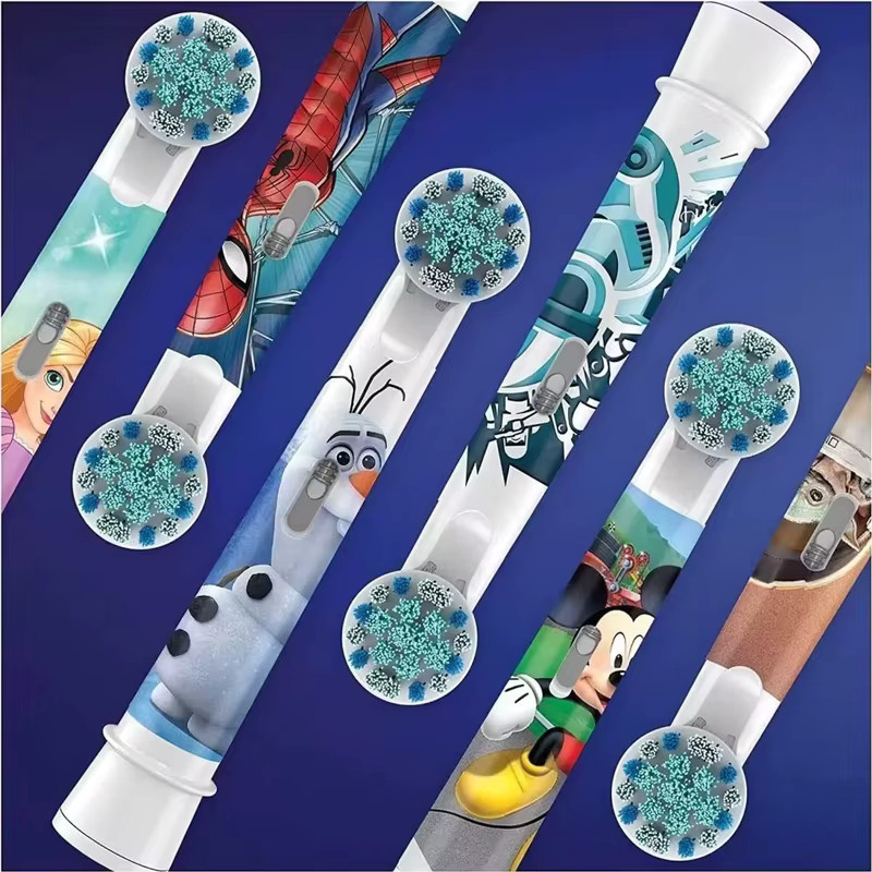 Oral B Kinder Ersatzkopf Elektrische Zahnbürste, Weiche Borsten, Multicolour - Bild 3