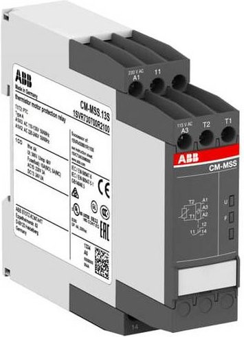 ABB CM-MSS.13S 1SVR730700R2100 Schutzrelais mit 1 Relais-Ausgang in Weiß - Bild 1
