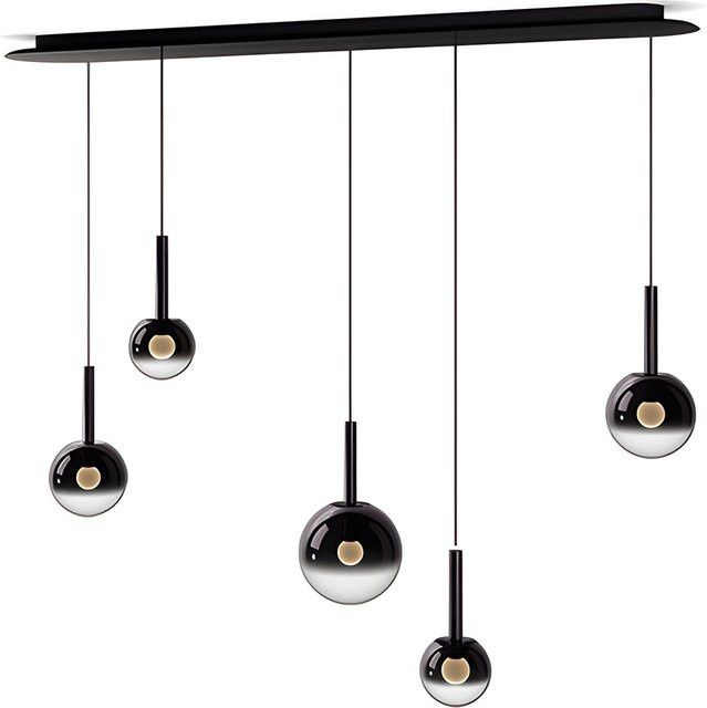 Occhio Luna Sospeso Cloud LED-Pendelleuchte in Schwarz Matt mit dimmbarer x-tra warm LED (2200K - 3500K) - Bild 1