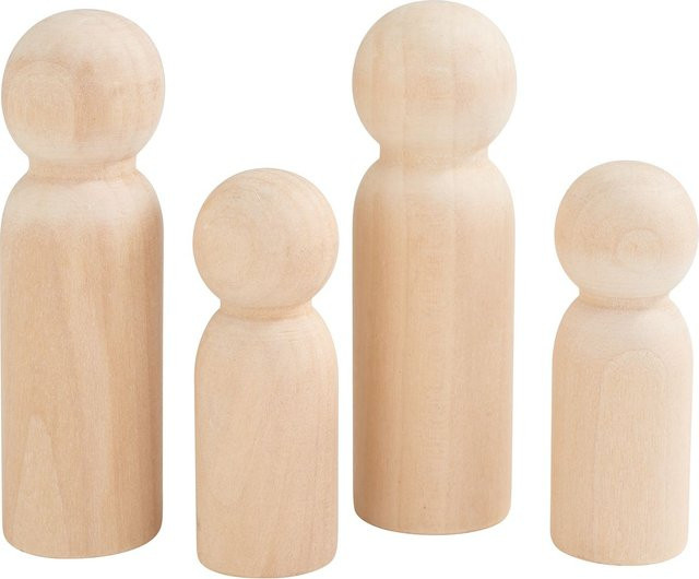 VBS Holzfiguren Beige - Bild 1