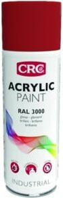 CRC Acryllack-Spray Feuerrot RAL 3000 glänzend 400 ml - Bild 2