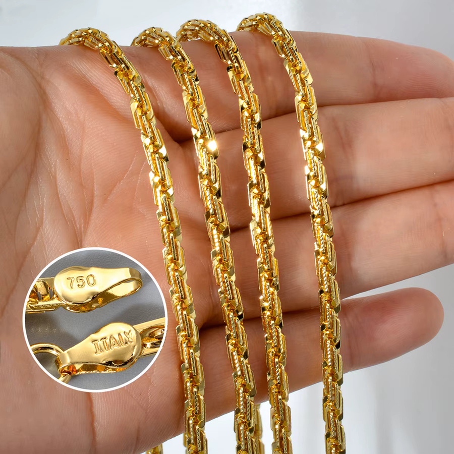 Diana Baby Halskette, 18k vergoldet, Gold, Damen - Bild 2