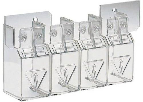 Hager HZC206 Abdeckung 4polig transparent - Bild 1