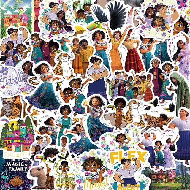 Disney Encanto Aufkleber, Mädchen, Nachfüllpack, Bunt / Mehrfarbig - Bild 1