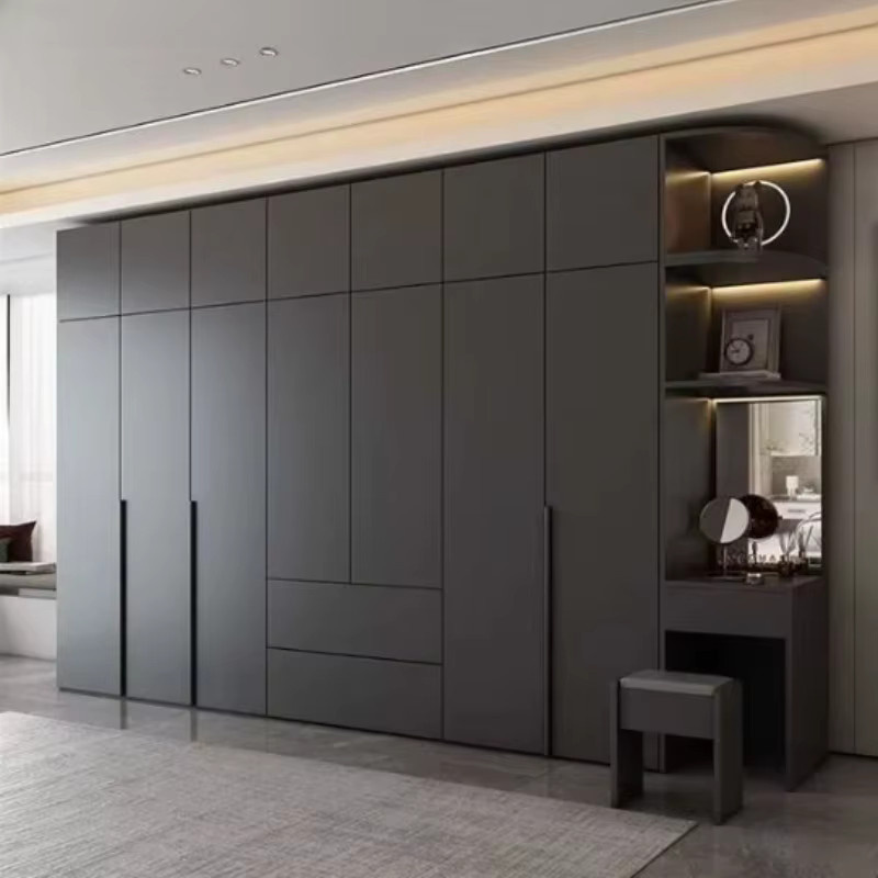 Luxus-Systeme Kleiderschrank und Kommoden-Set für Schlafzimmer und Wohnzimmer mit Scharniertüren - Bild 1