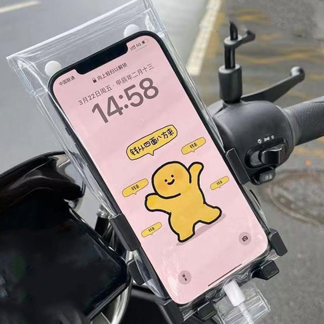 Transparente wasserdichte Handyhülle als Unterwasser-Schutztasche für iPhone 16 Pro Max, Samsung und Xiaomi mit Ladeanschluss - Bild 1