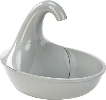 AniOne Trinkbrunnen Wave grau mit 1,8 l Füllmenge - Bild 1