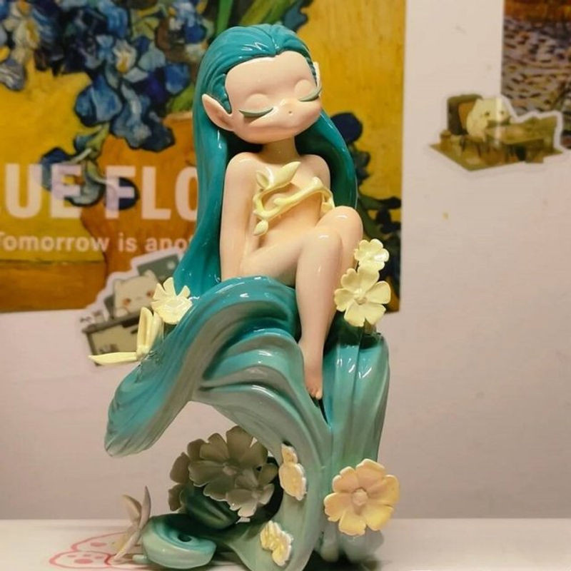 Bandai Traumland Elfen Sammlerfiguren Set aus Kunstharz, 52 Stück, mehrfarbig, dekorative Anime Figuren für die Desktop-Dekoration - Bild 1