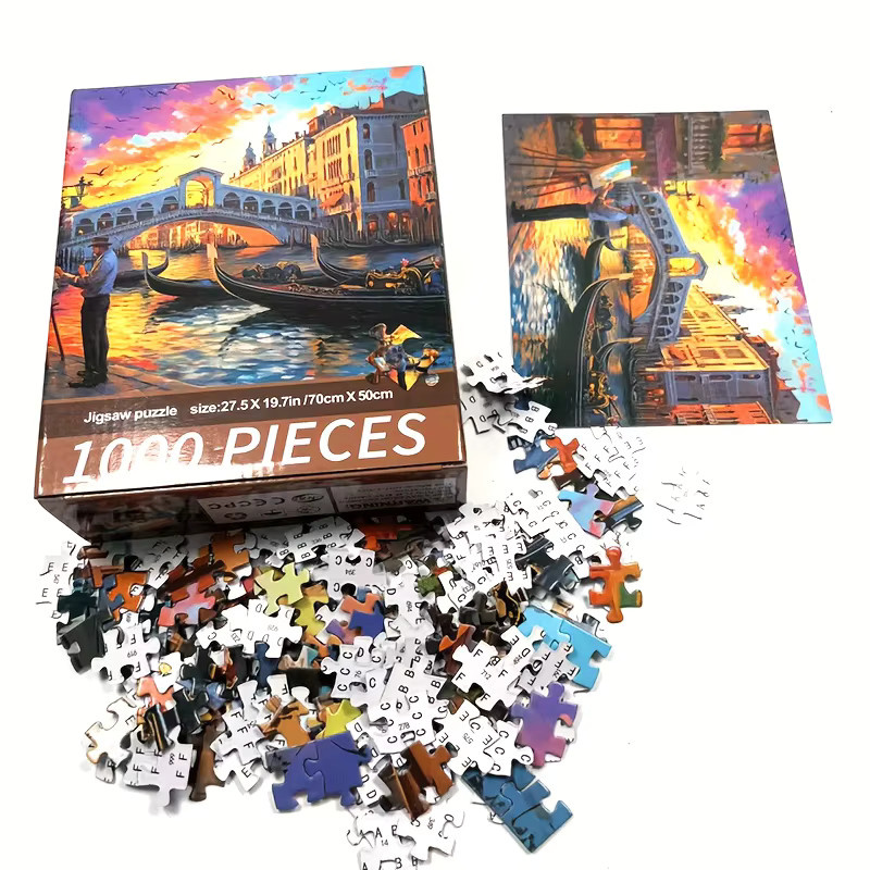 MaxRenard Malpuzzle Venedig-Künstler, Puzzle, 1.000 Teile, ab 14 Jahren - Bild 4