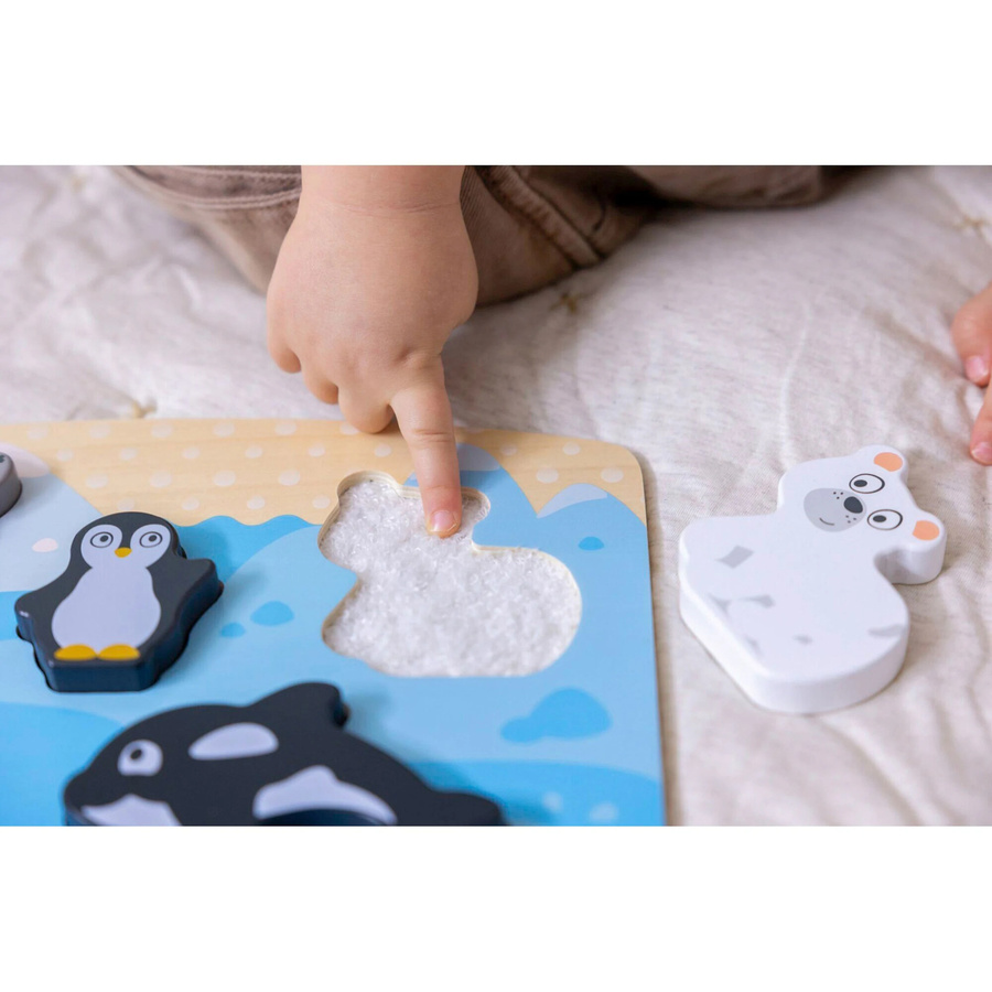 Hape Fühlpuzzle Polartiere, ab 2 Jahre - Bild 2