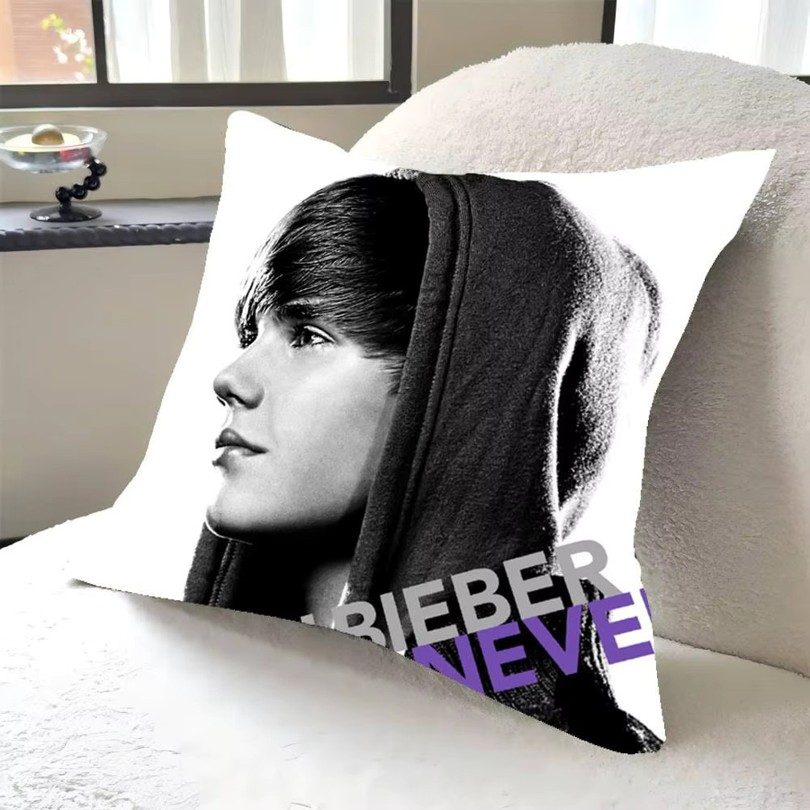 J-Justin Bieber Album Design Kissenbezug für Sofa und Dekoration, B/B: 40 x 40 cm - Bild 6