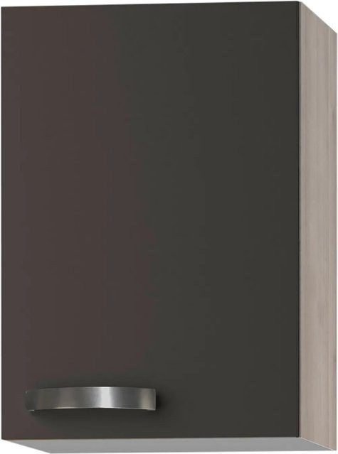 Optifit Küchen-Oberschrank Faro220 in Anthrazit-Akazie, Wandmontage, B/H/T: 40 x 57,6 x 34,6 cm - Bild 1