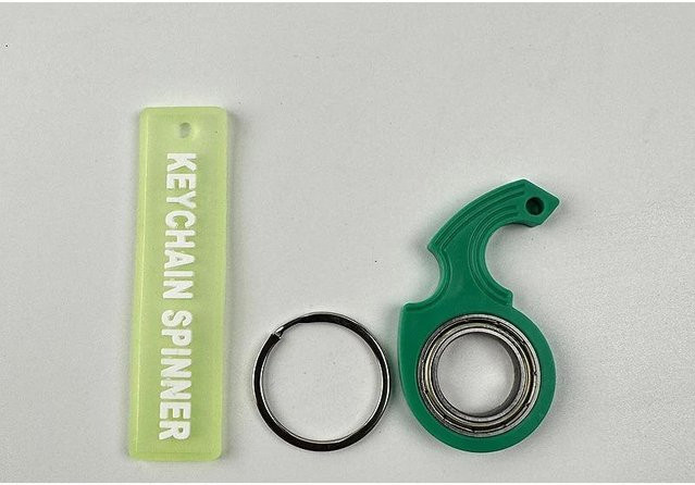 Super Six Fingertip Spinner Keychain, Unisex - Bild 1
