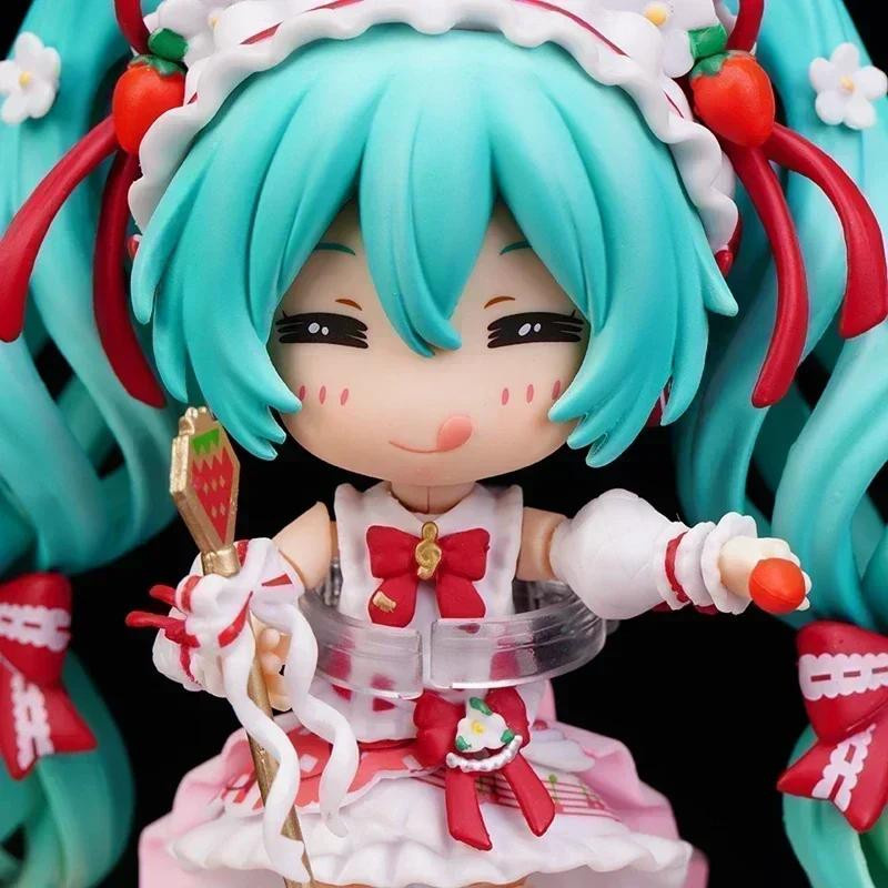 Yiran toy 1 Hatsune Miku Erdbeer Anime Figur PVC Sammlermodell - Bild 5