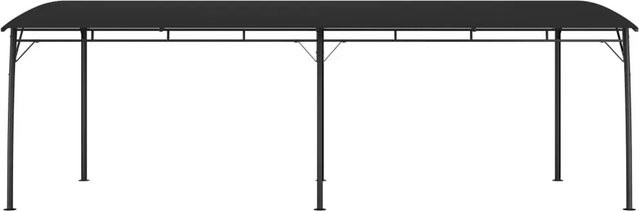 vidaXL Garten-Sonnenschutz aus Polyester und pulverbeschichtetem Stahl in Anthrazit, B: 300 cm, T: 300 cm, H: 255 cm - Bild 1