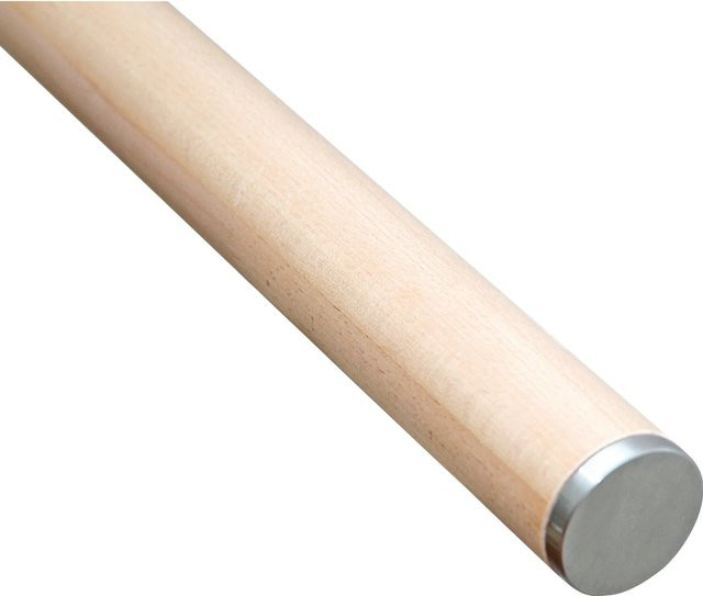 Dieda Endkappe aus Edelstahl V2A für Holzhandlauf, Farbe: Silber, Durchmesser: 52 mm - Bild 1