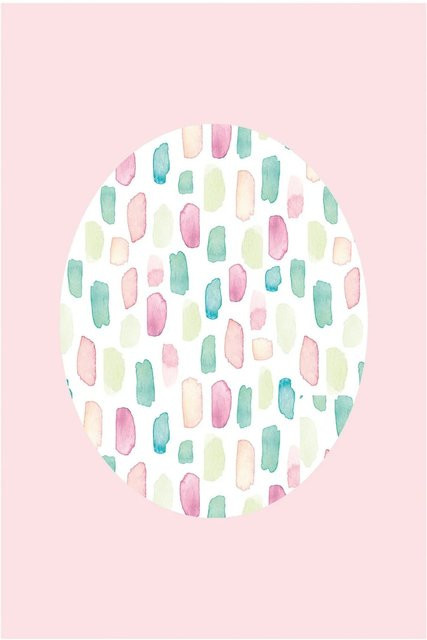 Komar Wandbild Shelly Rose in Multicolour, B: 50 cm, H: 70 cm - Bild 1
