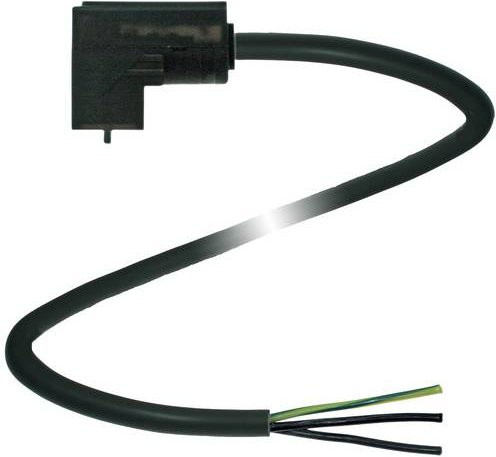 Pepperl+Fuchs Ventilstecker VMC-2+P-5M-PUR in Schwarz mit 2 Polen und PE - Bild 1
